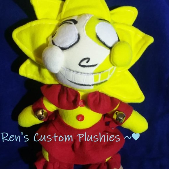 Undertale Inspired Flowey Plush Handmade Soft Plushie 7 in 